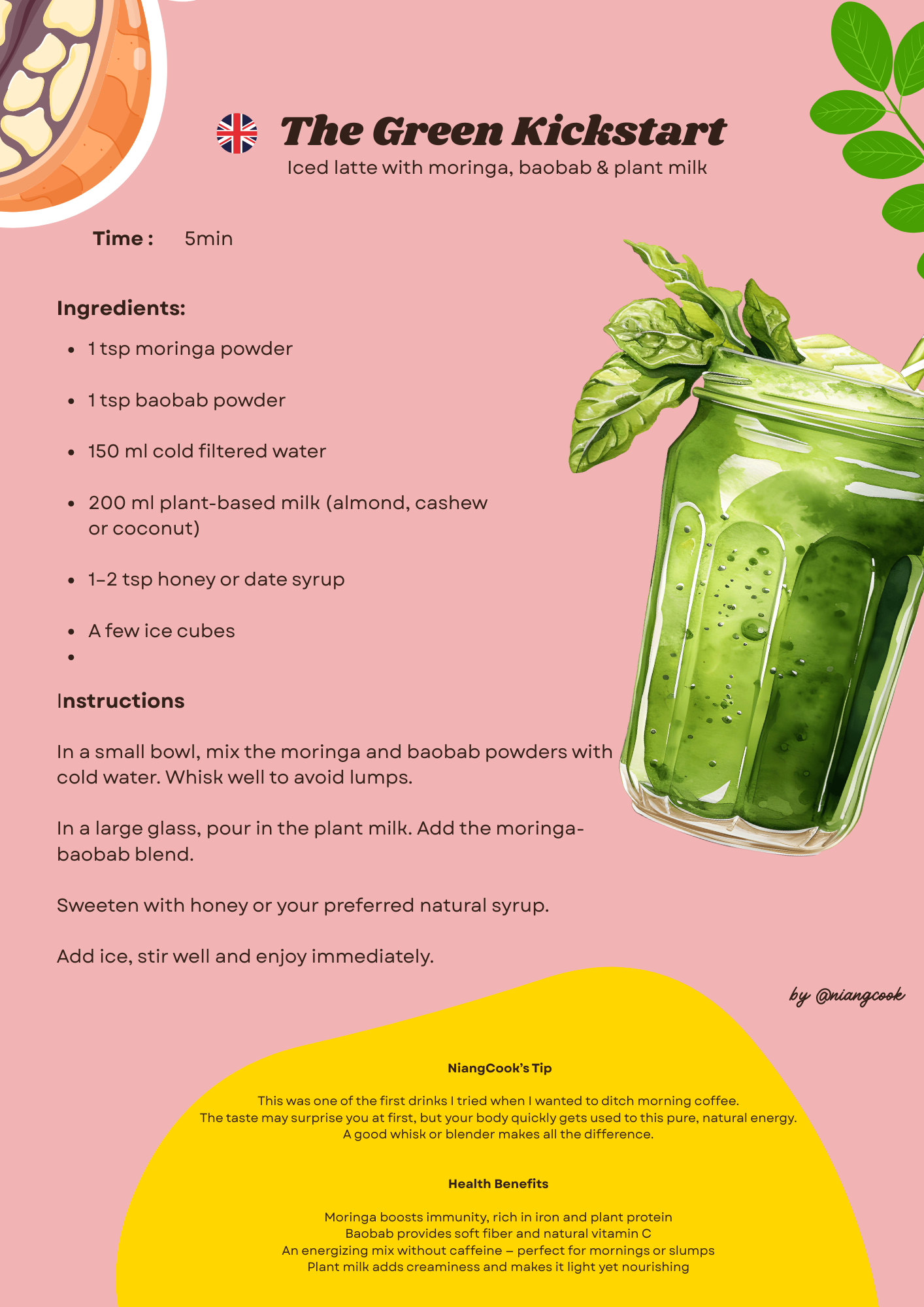 20 recettes pour nourrir ton corps et tes racines / 20 Recipes to nourish your body and your roots