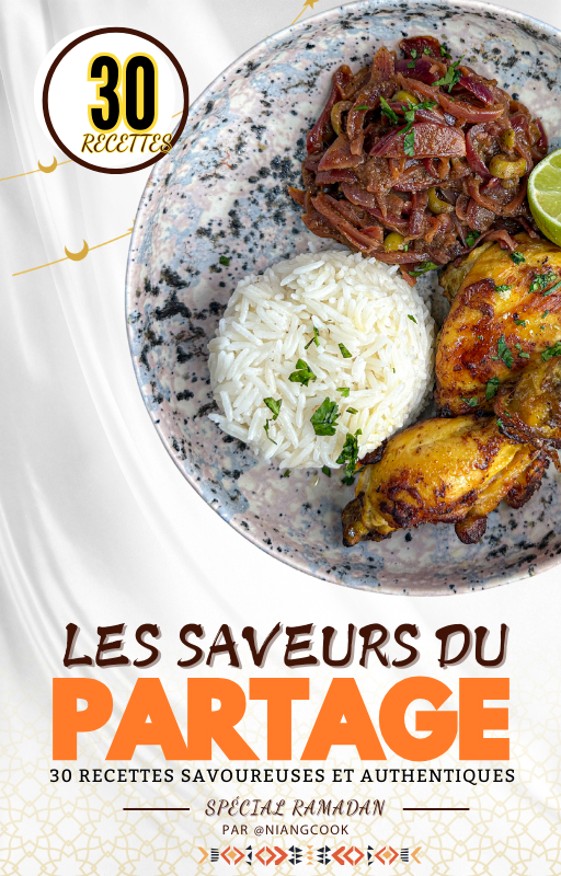 📖 Les Saveurs du Partage – 30 Recettes Gourmandes & Faciles à Cuisiner (Français)