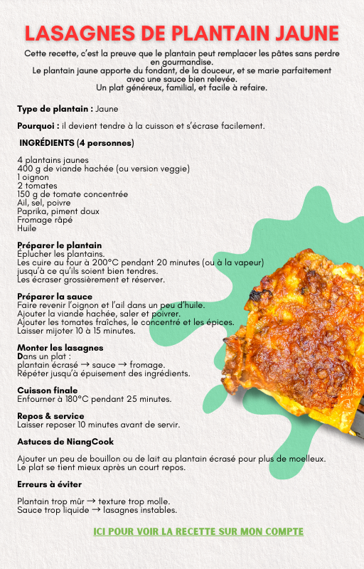 20 FAÇONS DE CUISINER LE PLANTAIN (DU VERT AU NOIR)